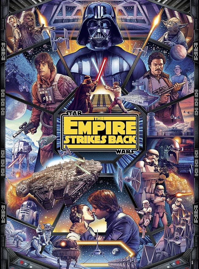 Buffalo Games – Star Wars an Empire Saga™ - 1000 Piece Jigsaw Puzzle - Colorful Puzzle for Adults – Precision-Cut Pieces, Beautiful Artwork
