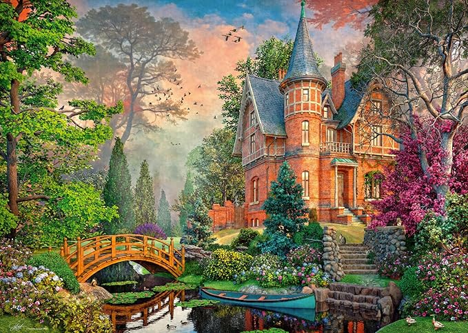 Ravensburger Terracotta Mansion 1000 Piece Puzzle for Adults