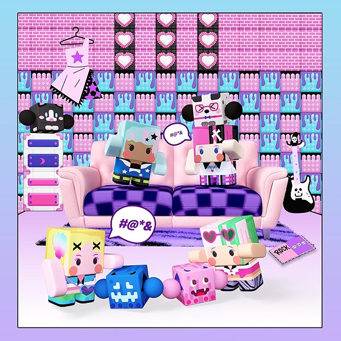 GobiDex 108PCS Magnetic Building Blocks & Figures Playset - STEM Princess Sensory Toys to Build a MagWonder World, Pretend Play Birthday Gift for Girls Ages 3+ (0.8 in)
