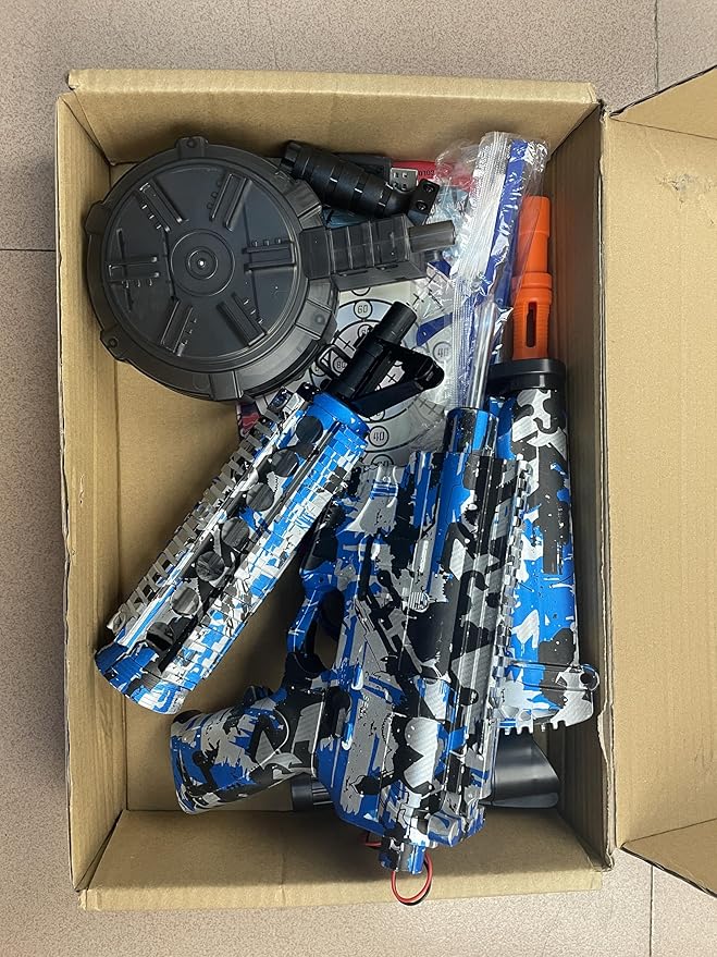 Large Gel Splat Blaster with 90,000, Automatic Gel Splat Blaster for Activities Outdoor Game
