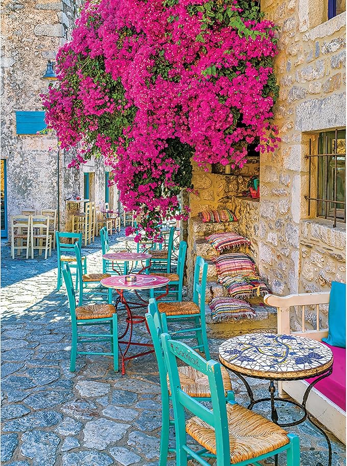 RoseArt - Kodak Premium - Village Areopoli - 1000 Piece Jigsaw Puzzle for Adults