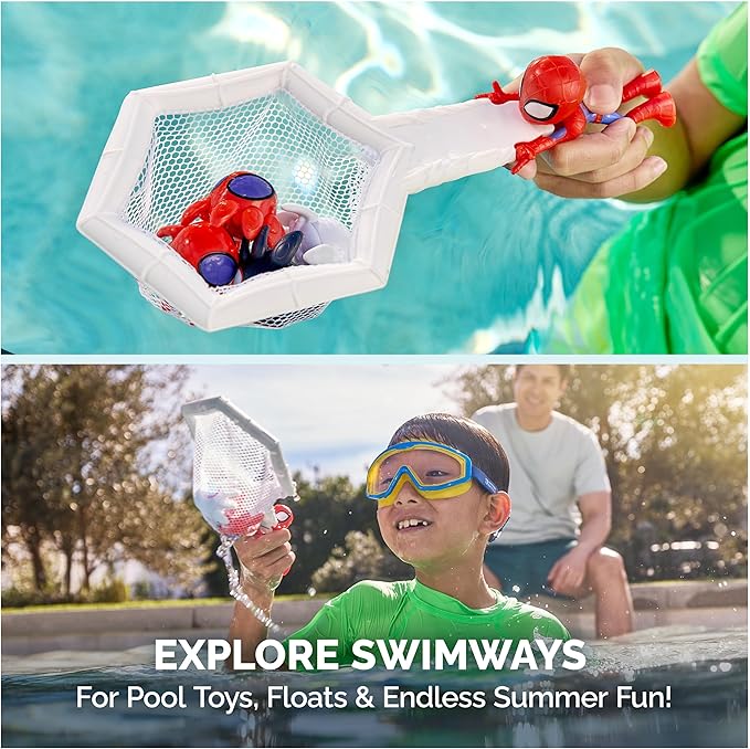 SwimWays Aqua Slam, Outdoor Trampoline Game, Pool Slamming Game, Outdoor Toys for Kids and Adults Aged 5 & Up