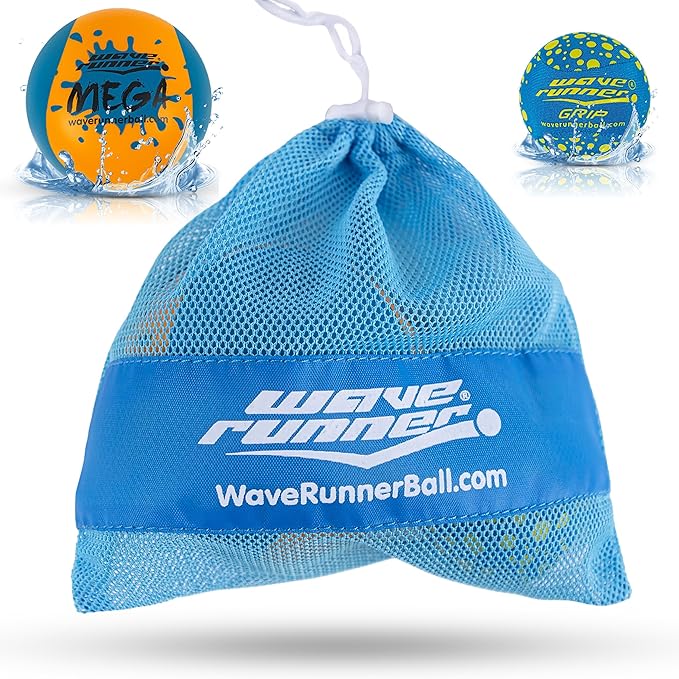 Wave Runner Soft Foam Water Pack Bundle Speed Duo Set Water Bouncing Grip Balls Great Summer Toy Beach Swimming Pool River Lake