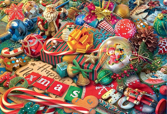 Ceaco - Eduard - Christmas Chaos! - 2000 Piece Puzzle for Adults - Challenging and Perfect for Game Nights - Finished Puzzle Size 38.5 x 26.5