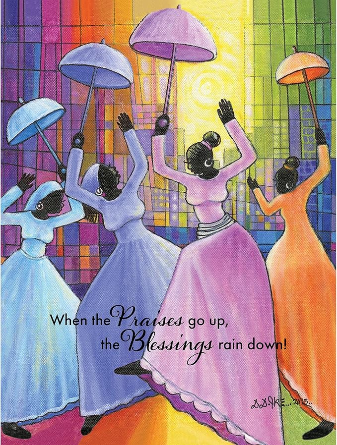 African American Expressions - Praises Go Up Puzzle – 500-Piece Inspirational African American Jigsaw Puzzle for Adults | Uplifting Faith-Based Artwork