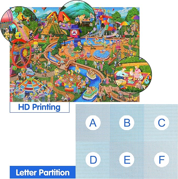 Becko US Jigsaw Puzzles 500 Pieces, Puzzles for Adults 500 Piece, Puzzles for Adults