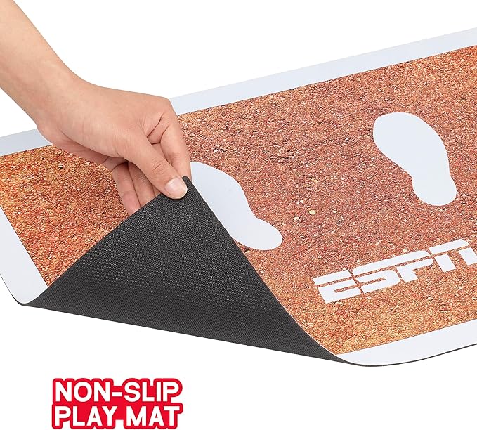 ESPN My First Home Run Batting Tee for Kids Includes Tee Ball Bat, Foam Ball, Home Run Fence, and Batter’s Box