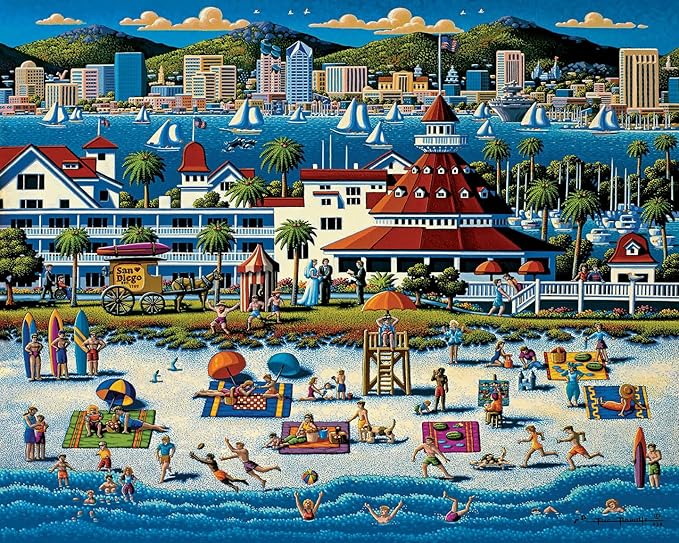 Dowdle Personal Puzzle - San Diego - 210 Piece
