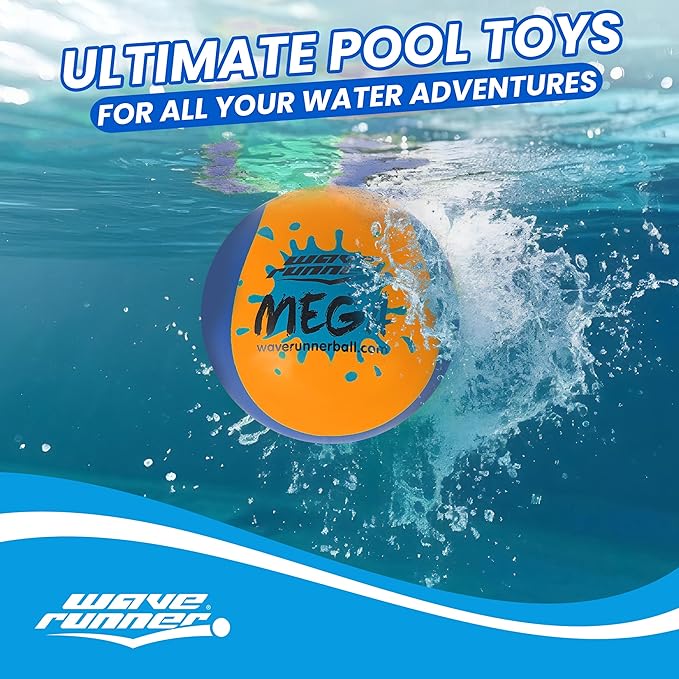 Wave Runner Soft Foam Water Pack Bundle Speed Duo Set Water Bouncing Grip Balls Great Summer Toy Beach Swimming Pool River Lake