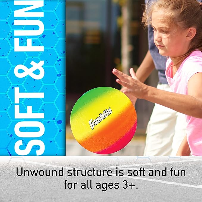 Franklin Sports PVC Vibe Playground Ball, 8.5"