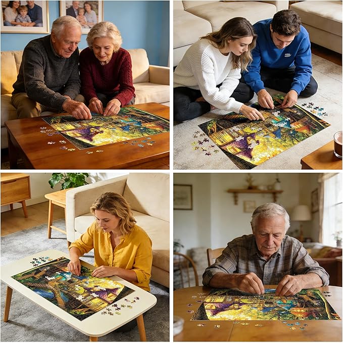 500 Piece Puzzles for Adult, Colorful Nature Jigsaw Puzzle 500 Pieces, Impossible Challenging Adult Puzzles for Happy Family Time, Party Game Great Gift for Puzzle Lovers Finished Size 20.5 * 15 in