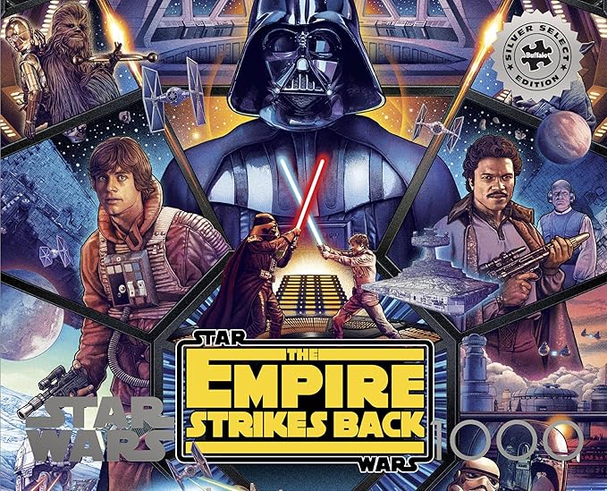Buffalo Games – Star Wars an Empire Saga™ - 1000 Piece Jigsaw Puzzle - Colorful Puzzle for Adults – Precision-Cut Pieces, Beautiful Artwork