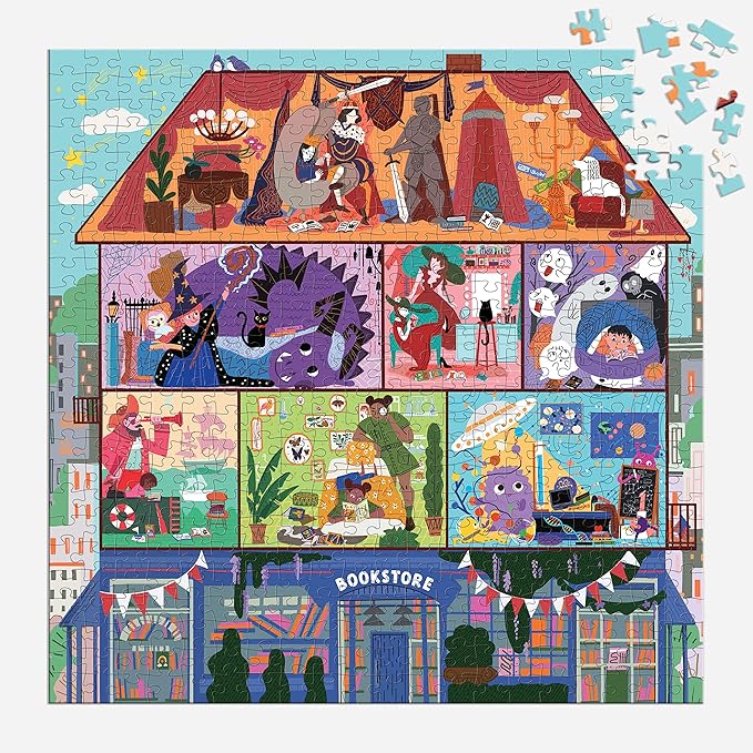 Mudpuppy The Magic of Stories 500 Piece Family Puzzle