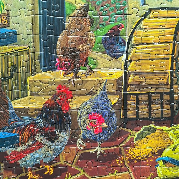 500 Piece Puzzles for Adults - The Range Free Bandits Licensed by Joseph Burgess - Visit My Garden