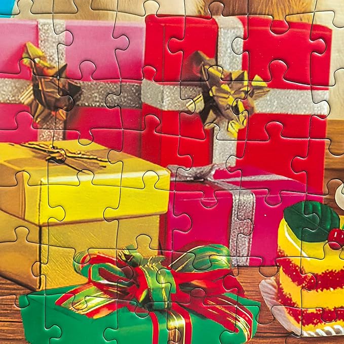 300 Piece Puzzles for Adults Large Piece - Jigsaw Puzzle for Kids 6-8 8-10 - Puppy Birthday Party