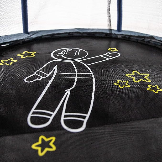 Mini Trampoline with Enclosure Net