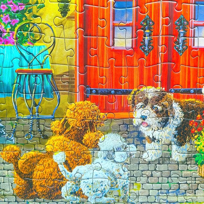 300 Piece Puzzles for Adults - Large Piece Jigsaw Puzzles for Seniors Kids - Licensed by Joseph Burgess