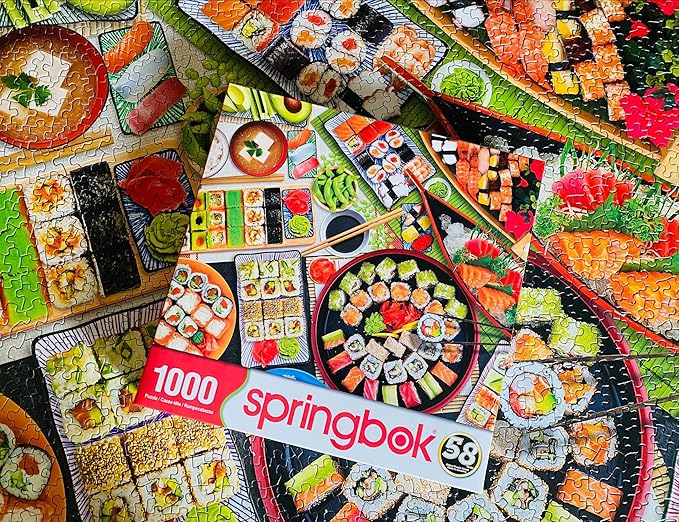 Springbok's 1000 Piece Jigsaw Puzzle Let The Good Times Roll - Made in USA