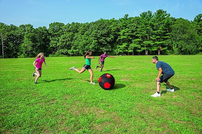 Wicked Big Sports Soccer Ball-Supersized Soccer Ball Outdoor Sport Tailgate Backyard Beach Game Fun for All