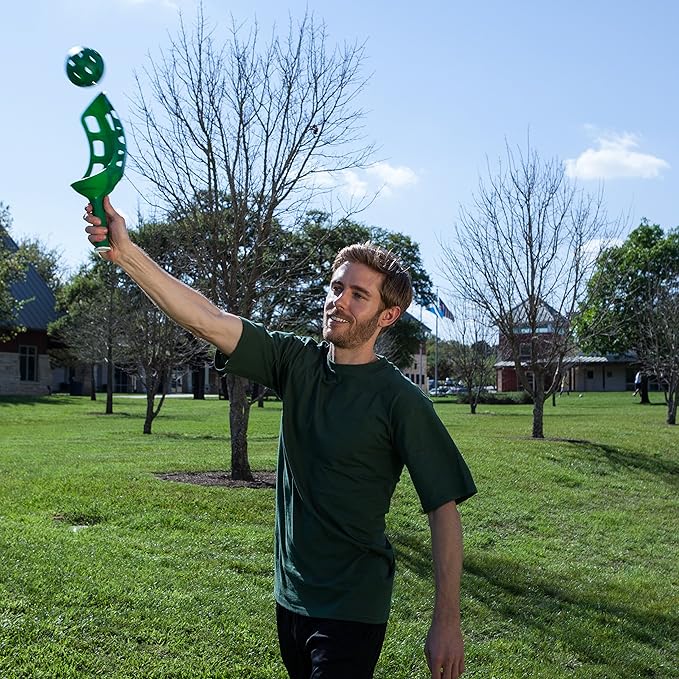 Champion Sports Scoop Ball & Catch Games – Lightweight Plastic Toss & Catch Sets for All Ages