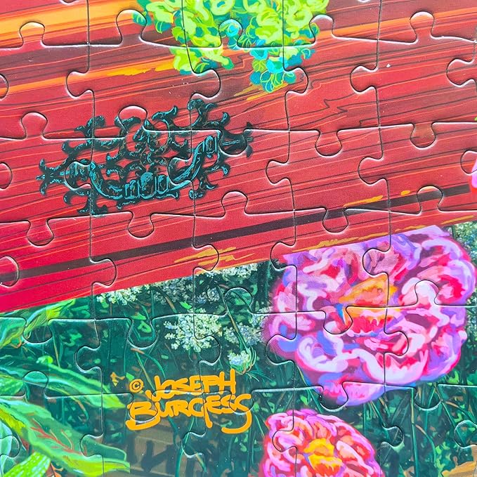300 Piece Puzzles for Adults Large Piece - Jigsaw Puzzles for Seniors Kids - Succulent Afternoon Dreams - Licensed by Joseph Burgess