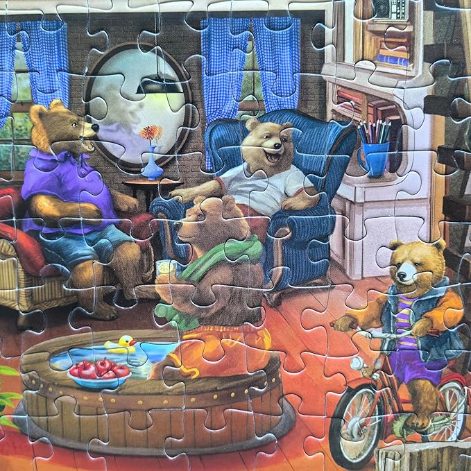 500 Piece Puzzles for Adults - Bear Cabin Licensed by Chris Bigelow