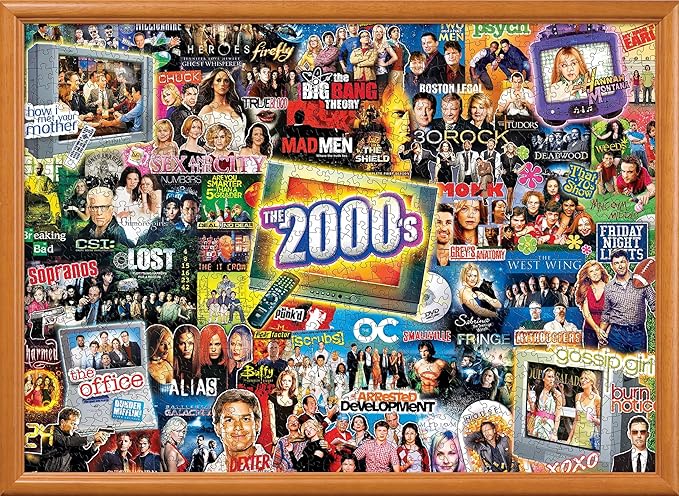 MasterPieces 1000 Piece Jigsaw Puzzle for Adults and Family - 2000's Television Shows - 19.25"x26.75"
