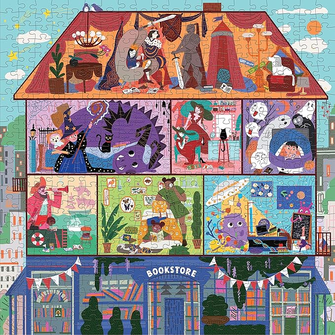 Mudpuppy The Magic of Stories 500 Piece Family Puzzle