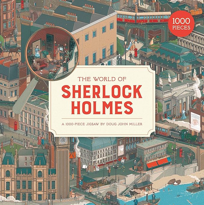 Laurence King The World of Sherlock Holmes 1000 Piece Puzzle