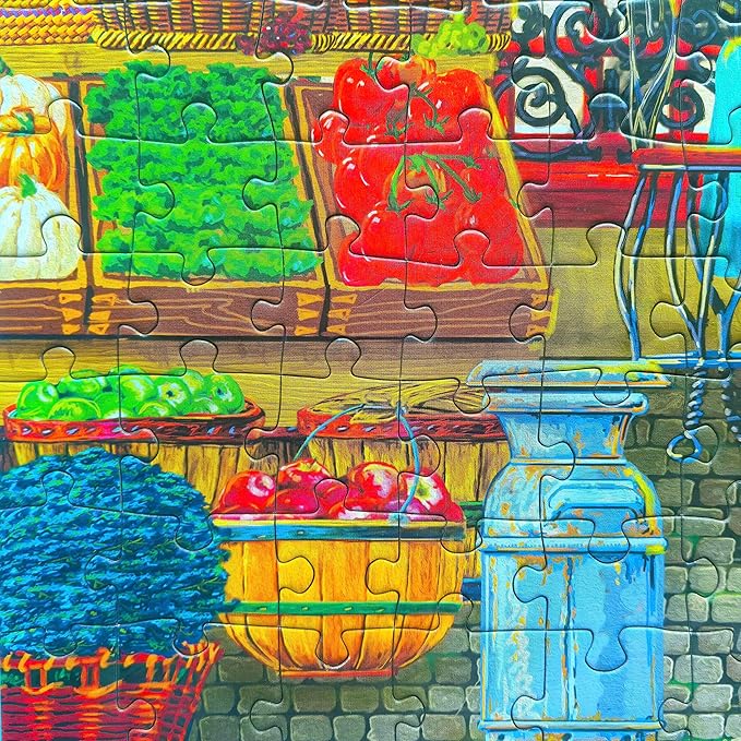 300 Piece Puzzles for Adults - Large Piece Jigsaw Puzzles for Seniors Kids - Licensed by Joseph Burgess