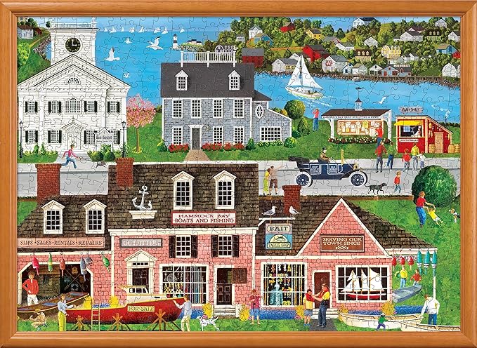 MasterPieces Hammock Bay Jigsaw Puzzle - 500 Piece EZ Grip, Adult Puzzle - for Adults