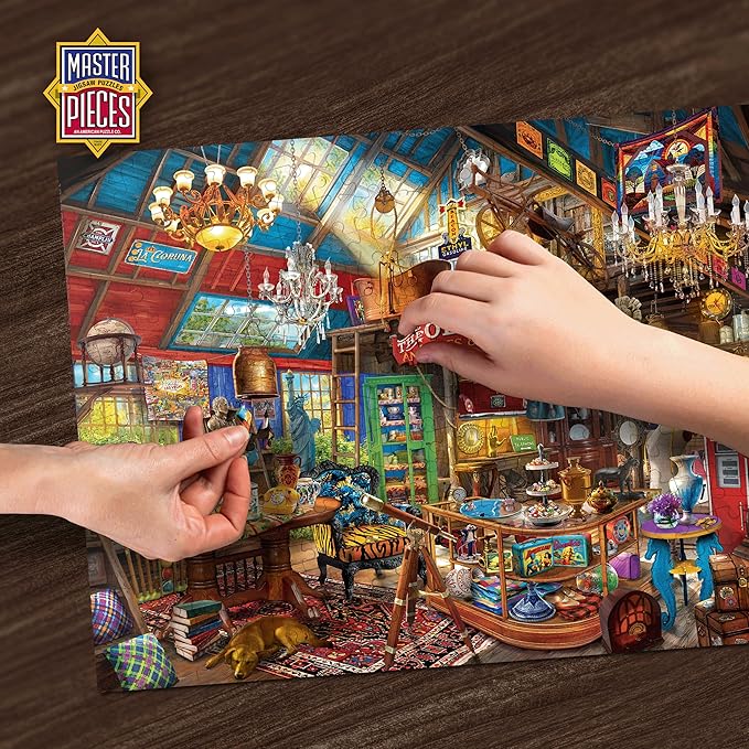 MasterPieces 750 Piece Jigsaw Puzzle for Adults and Family - Hidden Gems - 18"x24"
