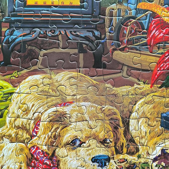 500 Piece Puzzles for Adults - The Range Free Bandits Licensed by Joseph Burgess - Visit My Garden